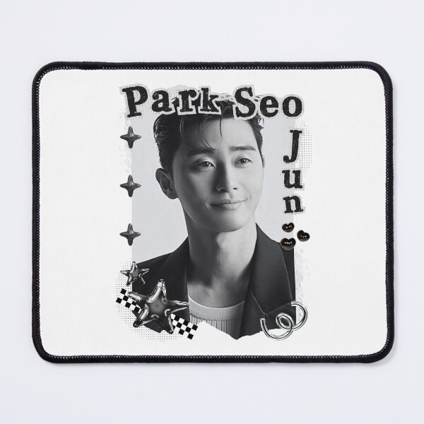 Item preview, Park Seo-joon (박서준) Korean Actor Kdrama Group Black and White Collage Digital Art Portrait designed and sold by AJUNICE STUDIO.