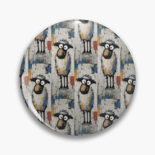 Item preview, Funny sheep with big eyes. designed and sold by MagelliShop.