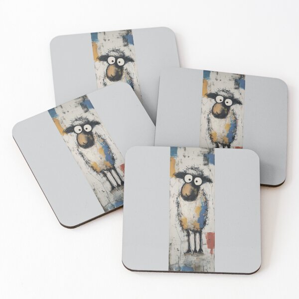 Item preview, Funny sheep with big eyes. designed and sold by MagelliShop.