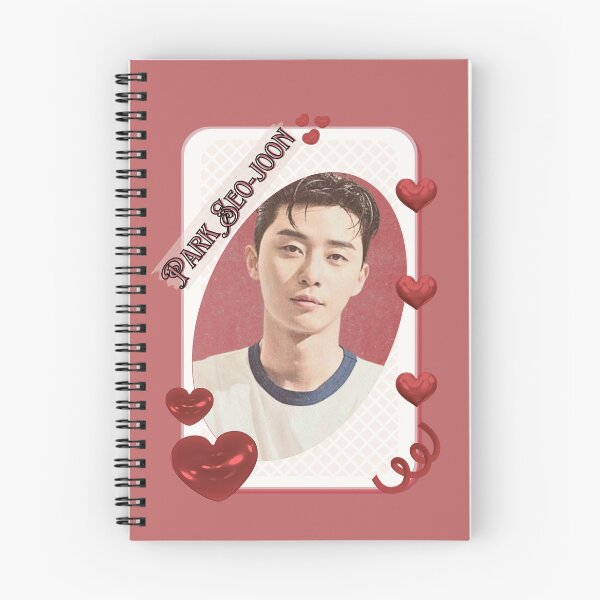 Item preview, Park Seo-joon (박서준) Korean Actor Kdrama Group Card Red Aesthetic Collage Design designed and sold by AJUNICE STUDIO.