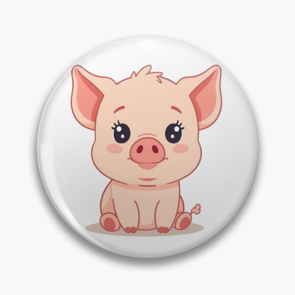 Item preview, Cute pig designed and sold by Frag57.