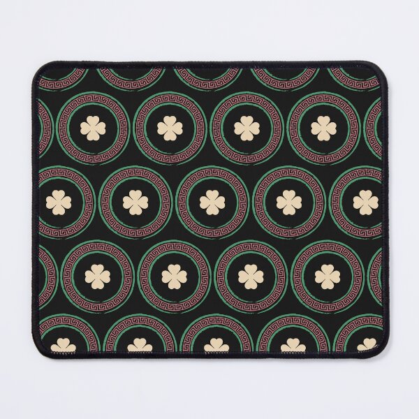 Item preview, Dark Celtic Clover Greek Key Pattern designed and sold by aahshitpng.