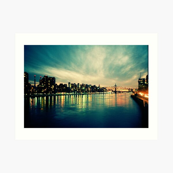 Hudson Cityscape Art Print