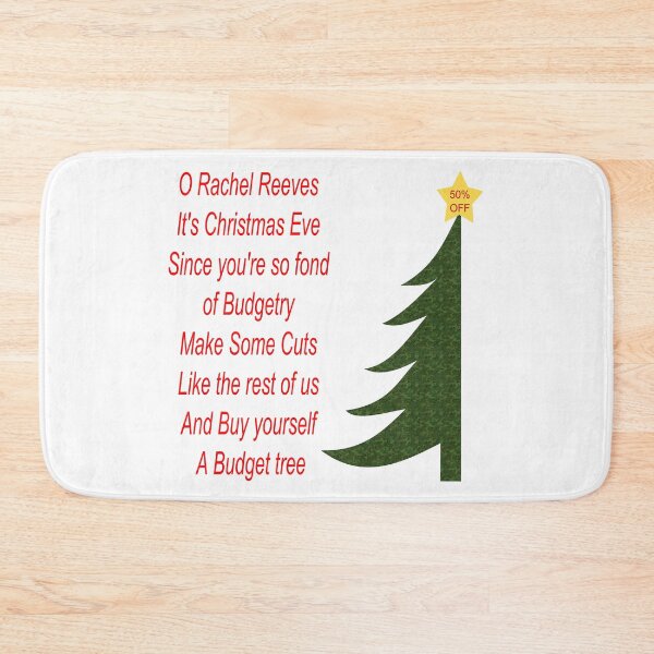 Item preview, Political Rachel Reeves Budget Christmas Tree designed and sold by naturegallery.