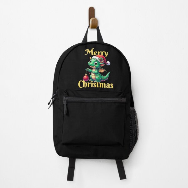 Item preview, Christmas Dragon: Green Dragon in Santa Hat designed and sold by Agnes-Creative.