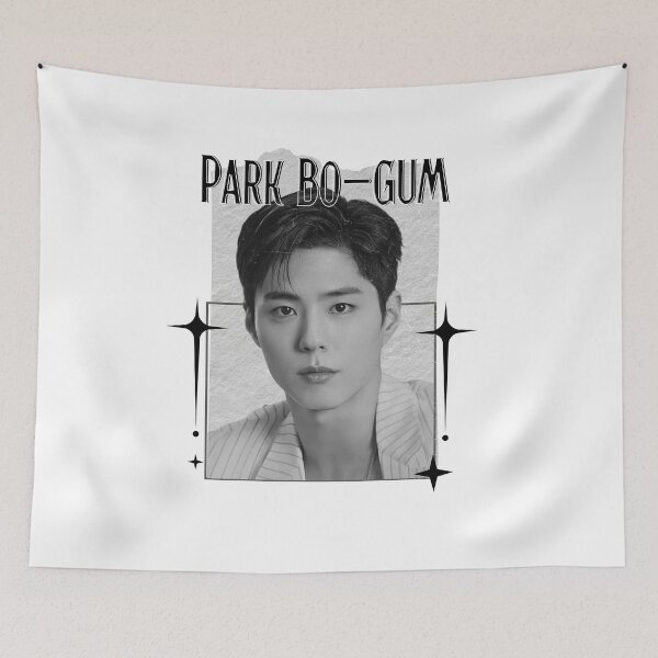Item preview, Park Bo-gum (박보검) Korean Actor Korean Scrapbook Collage Cozy Y2K Vintage Design designed and sold by HELL0WBELLO.