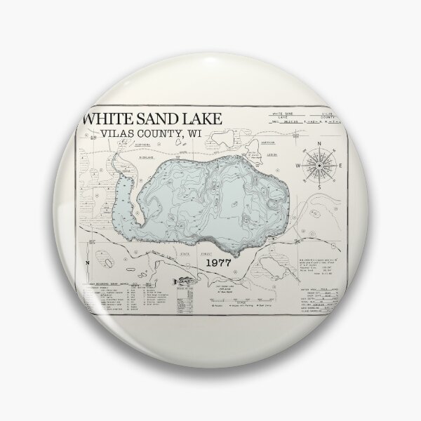 Item preview, White Sand Lake - Vilas County  designed and sold by Jean Plout.