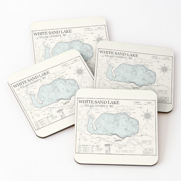 Item preview, White Sand Lake - Vilas County  designed and sold by Jean Plout.
