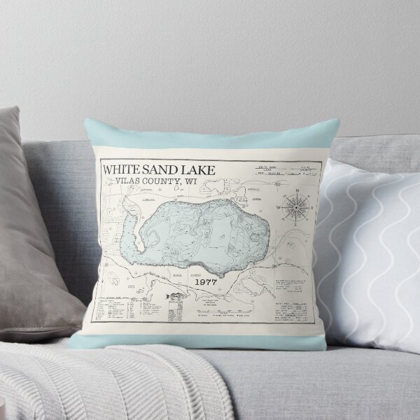 Item preview, White Sand Lake - Vilas County  designed and sold by Jean Plout.
