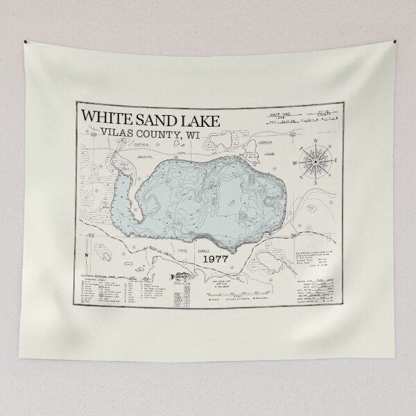 Item preview, White Sand Lake - Vilas County  designed and sold by Jean Plout.