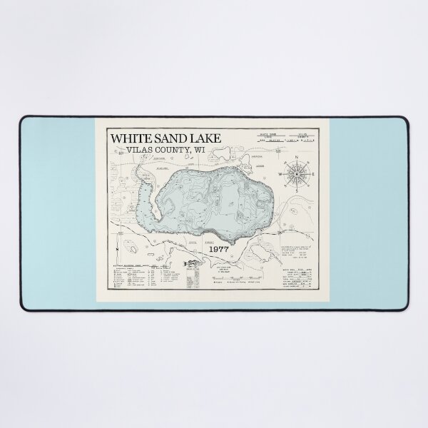 Item preview, White Sand Lake - Vilas County designed and sold by Jean Plout.