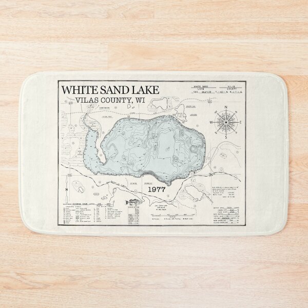 Item preview, White Sand Lake - Vilas County  designed and sold by Jean Plout.