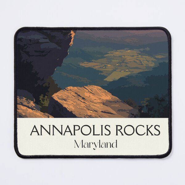 Item preview, Annapolis Rocks Maryland | Appalachian Trail Poster designed and sold by TuncGK.