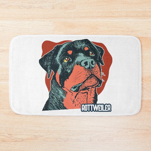 Item preview, Bold Rottweiler: Fierce Loyalty in Graphic Form designed and sold by ForeverPrintsOK.