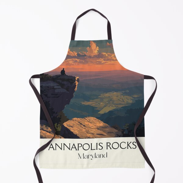 Item preview, Annapolis Rocks Maryland | Appalachian Trail Poster designed and sold by TuncGK.