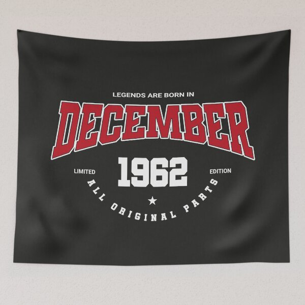 Item preview, December legends 1962 designed and sold by HB Shirts.