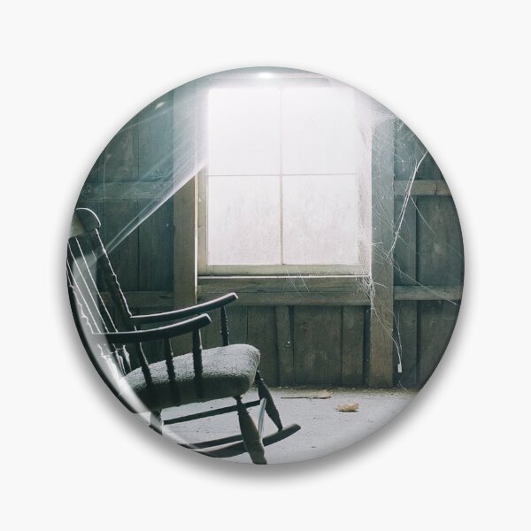 Item preview, Dusty Attic with Rocking Chair Halloween  designed and sold by ChuckleSpace.