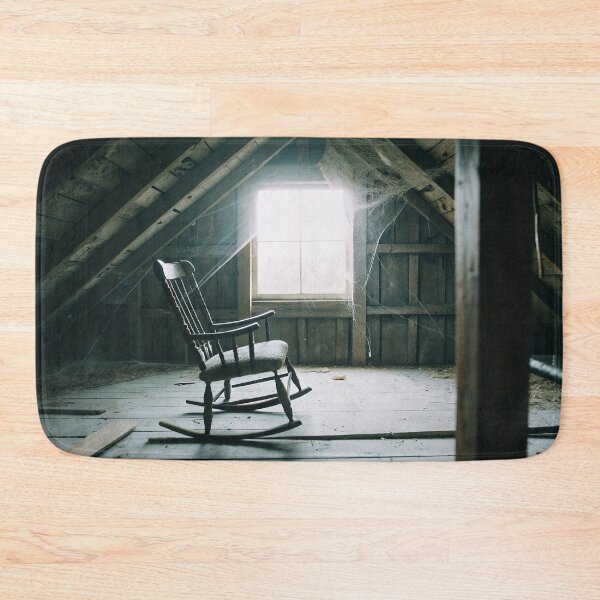 Item preview, Dusty Attic with Rocking Chair Halloween  designed and sold by ChuckleSpace.
