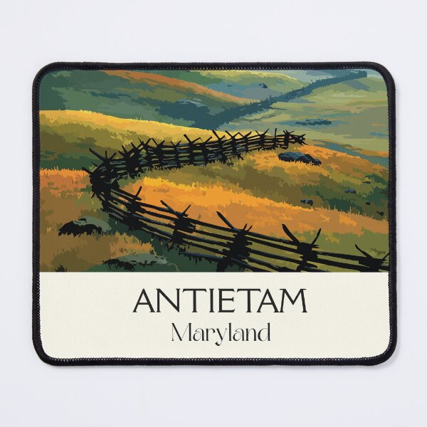 Item preview, Antietam Maryland Battlefield | Historic Landscape Poster designed and sold by TuncGK.