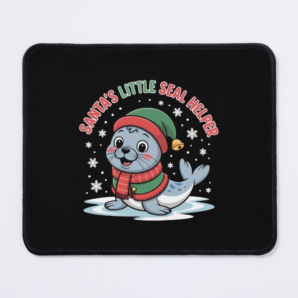 Item preview, santa's little seal helper designed and sold by jkrphoto.
