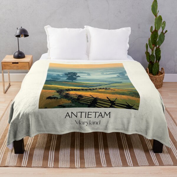 Item preview, Antietam Maryland Battlefield | Historic Landscape Poster designed and sold by TuncGK.