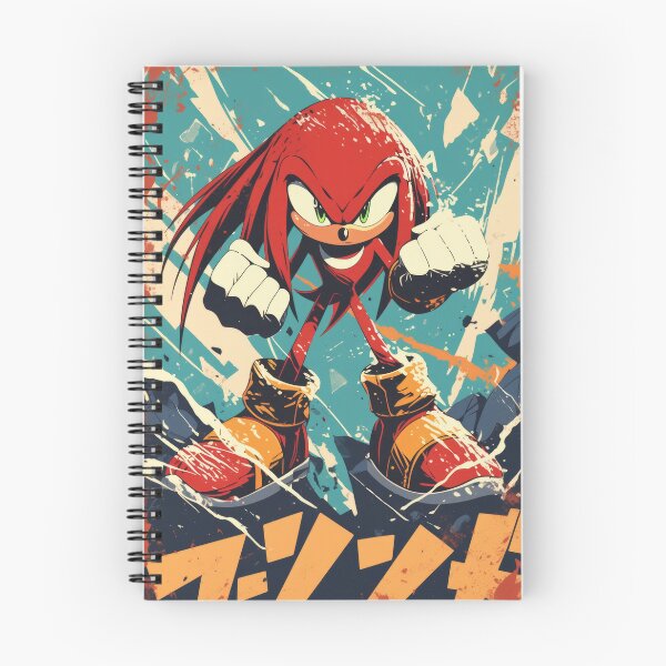 Item preview, Knuckles Distressed Cover  designed and sold by AnimeArsenalPrints.