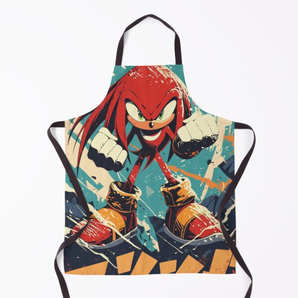 Item preview, Knuckles Distressed Cover designed and sold by AnimeArsenalPrints.