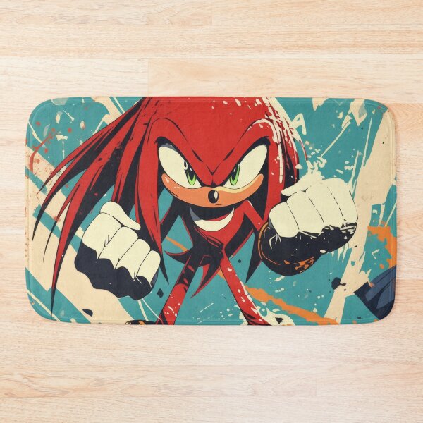 Item preview, Knuckles Distressed Cover  designed and sold by AnimeArsenalPrints.