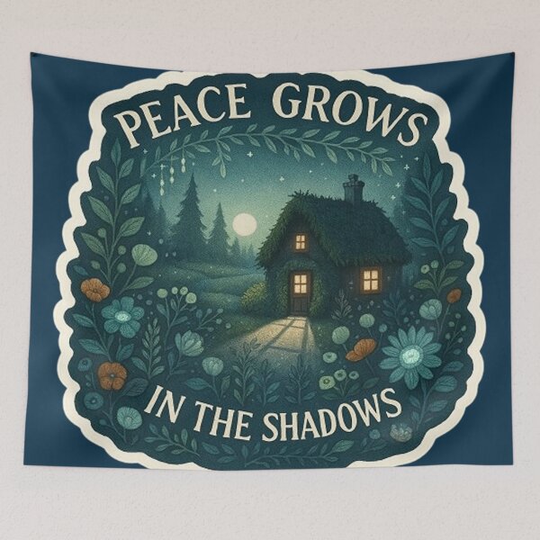 Item preview, Peace Grows in the Shadows designed and sold by MiLaKK.