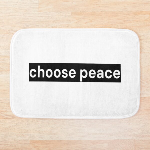 Aperçu de l'œuvre Choisissez la paix créée et vendue par LoomNLight.