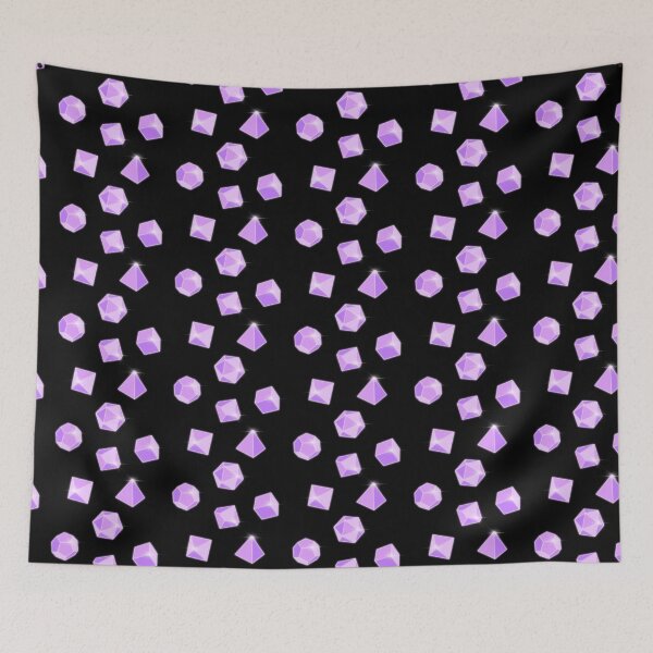 Item preview, Gem Dice - Purple designed and sold by SoybeanTomato.