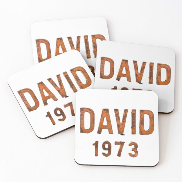 Artikelvorschau, David 1973 – Rusty Vintage Edition entworfen und verkauft von AlexLineArt.