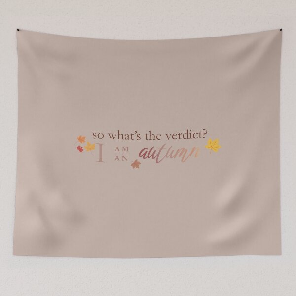 Item preview, I am an autumn quote designed and sold by hal pal.
