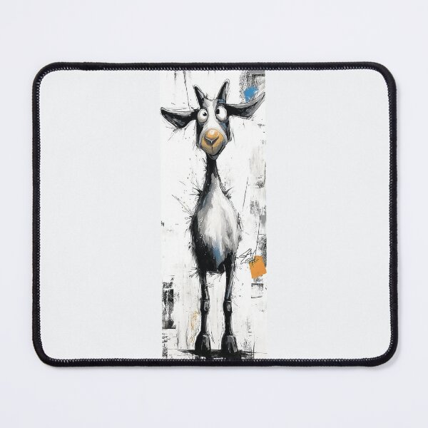Item preview, Funny goat with big eyes. designed and sold by MagelliShop.