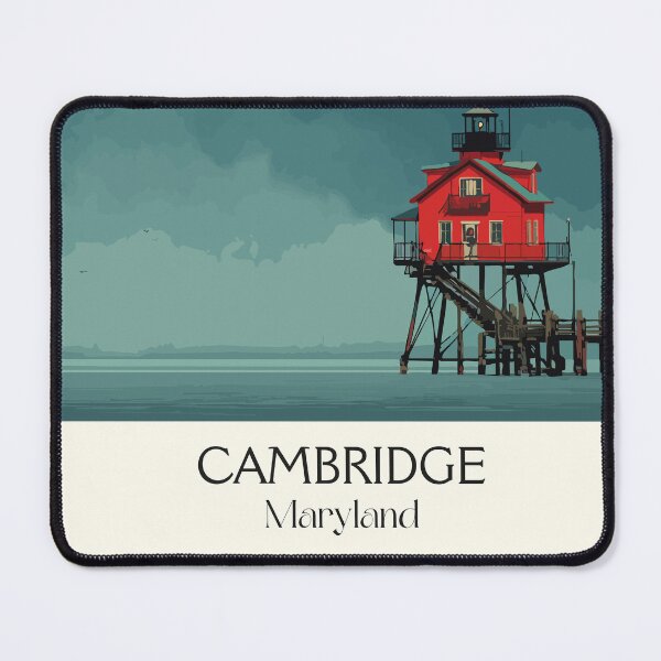 Item preview, Cambridge Maryland Lighthouse | Choptank River Poster designed and sold by TuncGK.