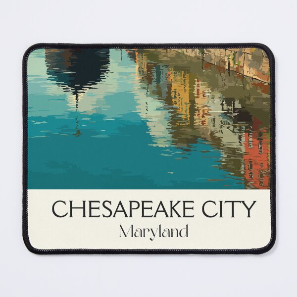 Item preview, Chesapeake City Maryland Canal | Historic Port Town Poster designed and sold by TuncGK.