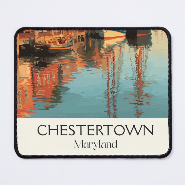 Item preview, Chestertown Maryland Historic Port | Tall Ship Poster designed and sold by TuncGK.