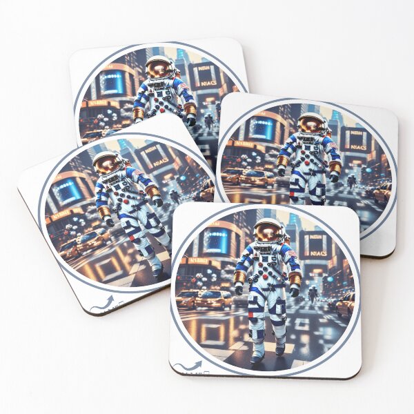 Item preview, Scannable Urban Astronaut QR code Hoodie designed and sold by artvizual.