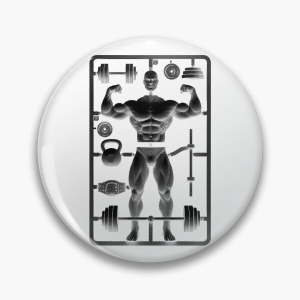 Item preview, Funny Gym Male Bodybuilder Model Kit Bodybuilding Workout designed and sold by GrandeDuc.