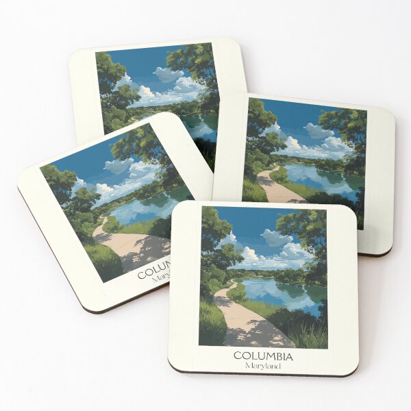 Item preview, Columbia Maryland Planned Community | Lakefront Path Poster designed and sold by TuncGK.
