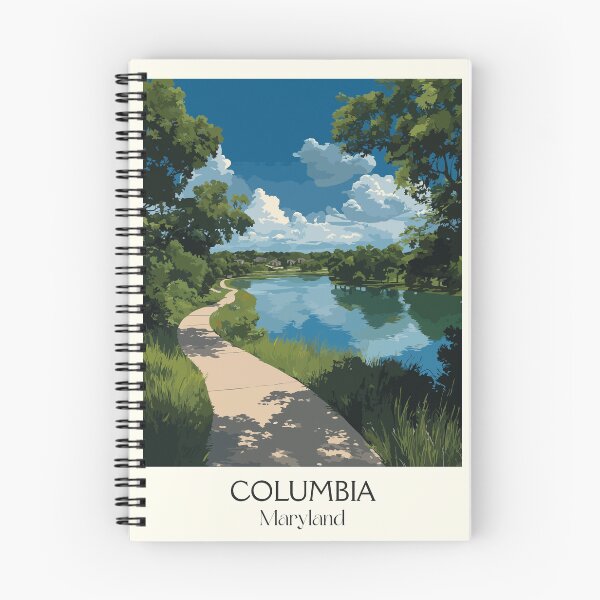 Item preview, Columbia Maryland Planned Community | Lakefront Path Poster designed and sold by TuncGK.