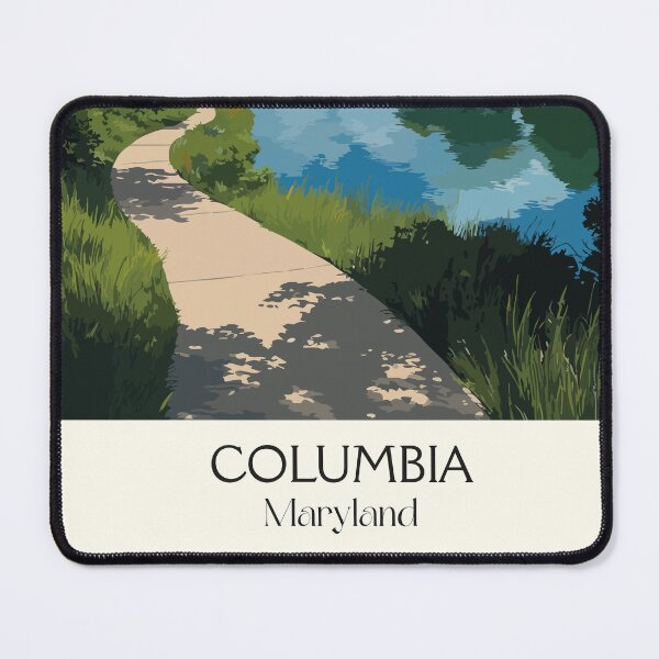 Item preview, Columbia Maryland Planned Community | Lakefront Path Poster designed and sold by TuncGK.