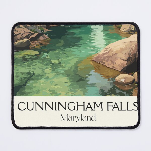 Item preview, Cunningham Falls Maryland State Park | Waterfall Poster designed and sold by TuncGK.