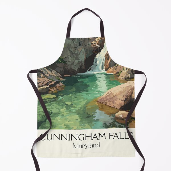 Item preview, Cunningham Falls Maryland State Park | Waterfall Poster designed and sold by TuncGK.