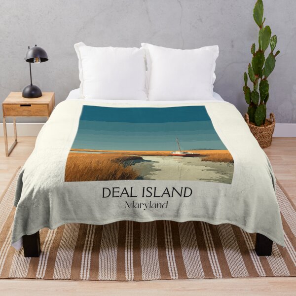 Item preview, Deal Island Maryland Salt Marsh | Skipjack Boat Poster designed and sold by TuncGK.