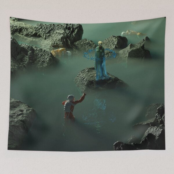 Item preview, Cosmic Mirage - Sci Fi Art by Arshad T P designed and sold by Arshad T P.
