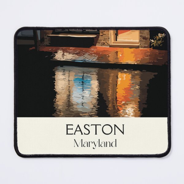Item preview, Easton Maryland Historic Downtown | Shop Window Poster designed and sold by TuncGK.