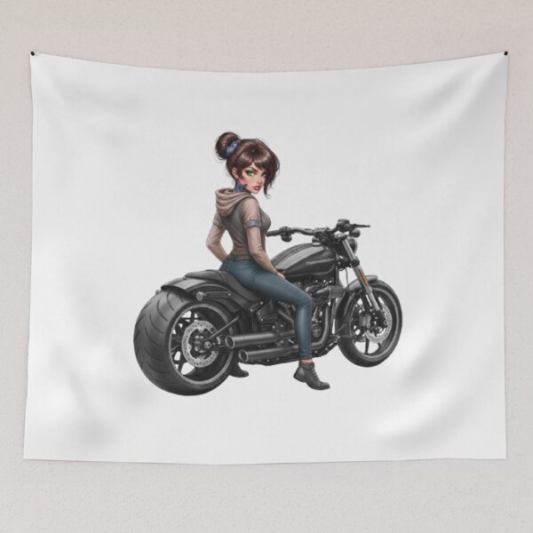 Item preview, "Biker Rebels: The Feminine Elegance" designed and sold by CHRIST5000.