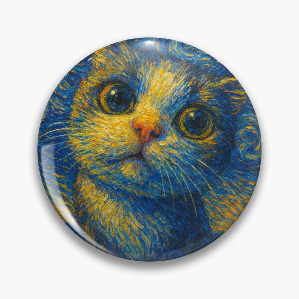 Item preview, Cat Starry Night Cat Lovers designed and sold by will freed18.
