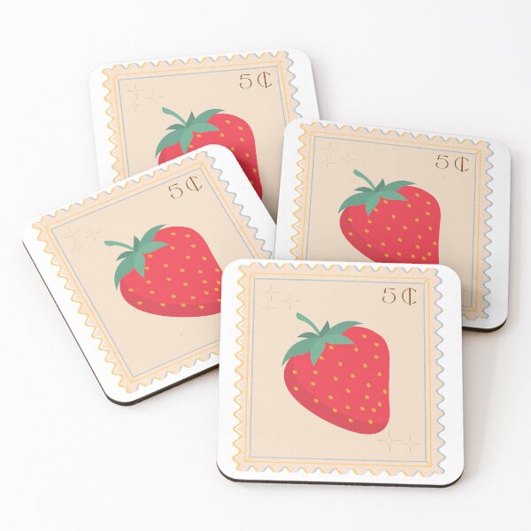 Item preview, Simple Strawberry Stamp Design  designed and sold by kmorri13.